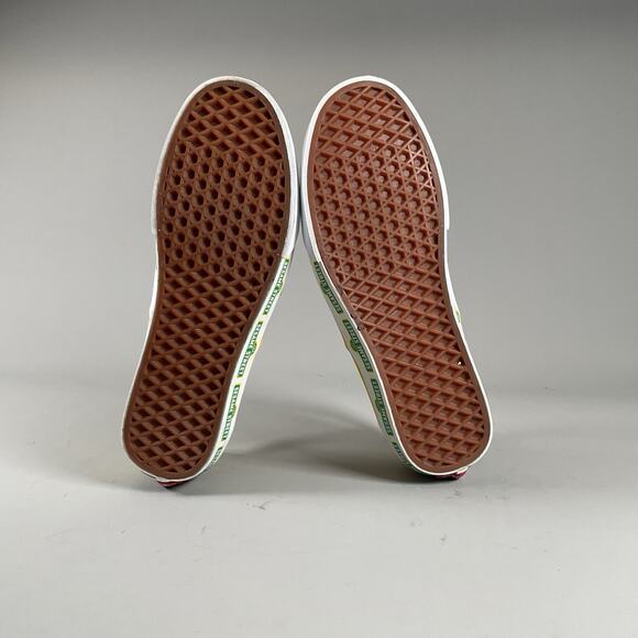 Mens 9 Womens 10.5 VANS Authentic Sesame Street Casual Sneaker Skate Shoe Yellow - Picture 4 of 8